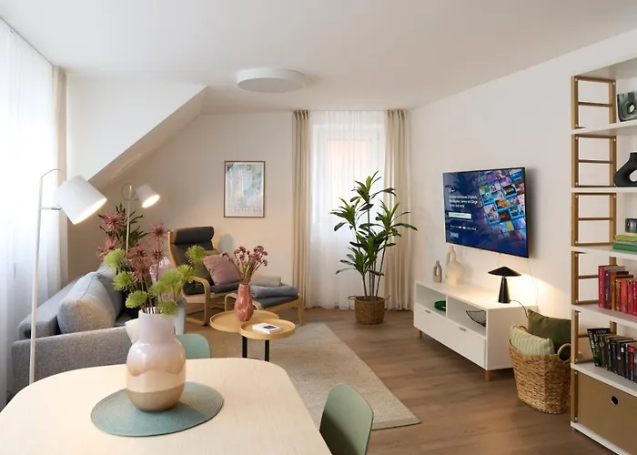 Апартаменты Bg Living & Hosting - Hochwertige Im Zentrum Von - 3 Gaeste, Wlan & Waschmaschine Виттлих