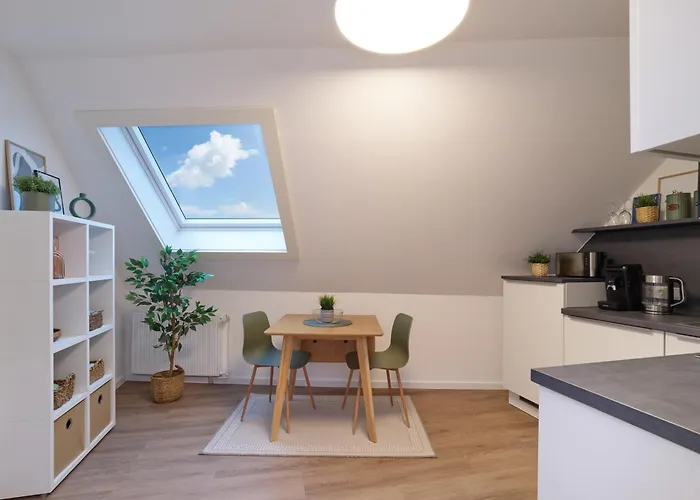 Bg Living & Hosting - Hochwertige Im Zentrum Von - 3 Gaeste, Wlan & Waschmaschine Апартаменты Виттлих