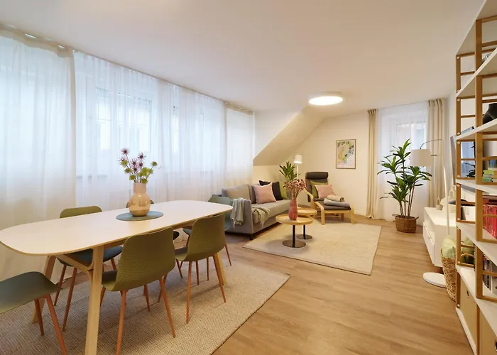 Bg Living & Hosting - Hochwertige Im Zentrum Von - 3 Gaeste, Wlan & Waschmaschine * Виттлих